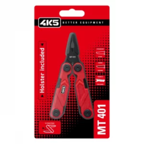 Alicate multiusos profissional 4K5 MT 401 em aço inoxidável