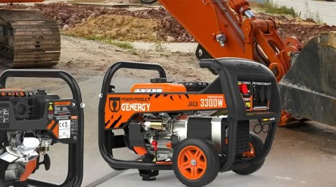 Gerador trifásico 8000W Genergy Bentayga com arranque elétrico