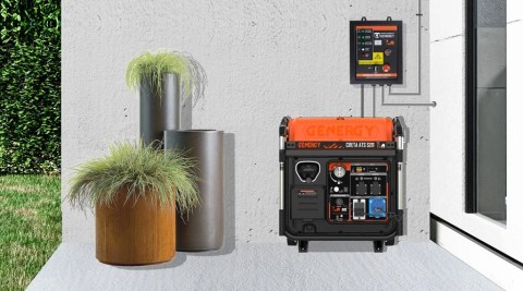 Gerador insonorizado Genergy Creta RC 7500W silencioso