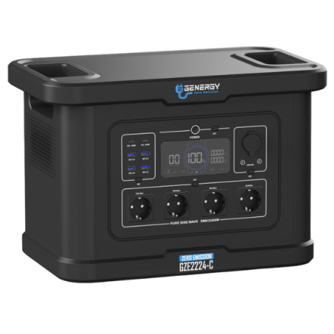 Gerador solar profissional Genergy GZE-2224 C 2232Wh