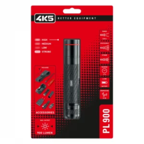 lanterna led recarregavel 4k5 prolight pl900